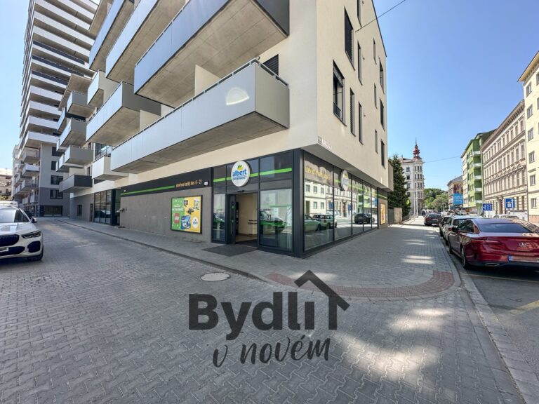 Pronájem obchodních prostor, 80 m2 – Brno Ponávka tower – Zábrdovice
